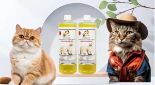 Swacch Shampoo Specially Formulated for American Bobtail (1 Litre) (Pack of 2) Lemon