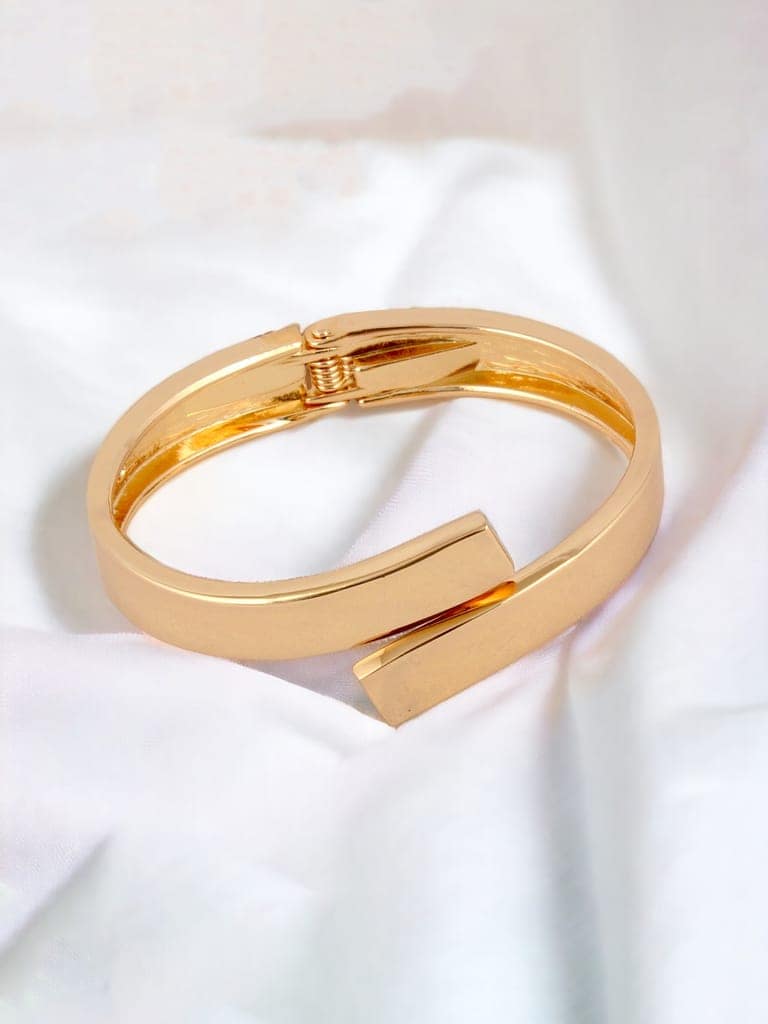 LUCKY JEWELLERY Fashion Jewellery Stylish Gold Plating Bangle Adjustable Cuff Bracelets Gifts for Teen Girls Bracelet for Women & Girls (350-CHB2-1302) view 5