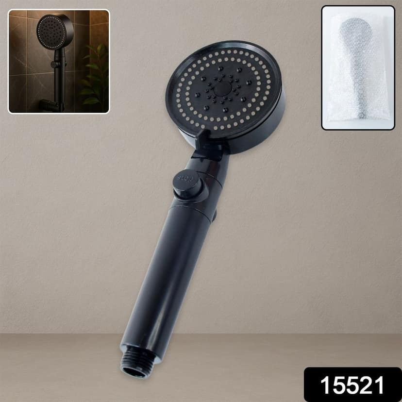 High-Pressure Handheld Shower Head (1 Pc) view 2