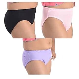 Ginash Girls Cotton Modal Bikini Pantie (Pack of 3) view 2