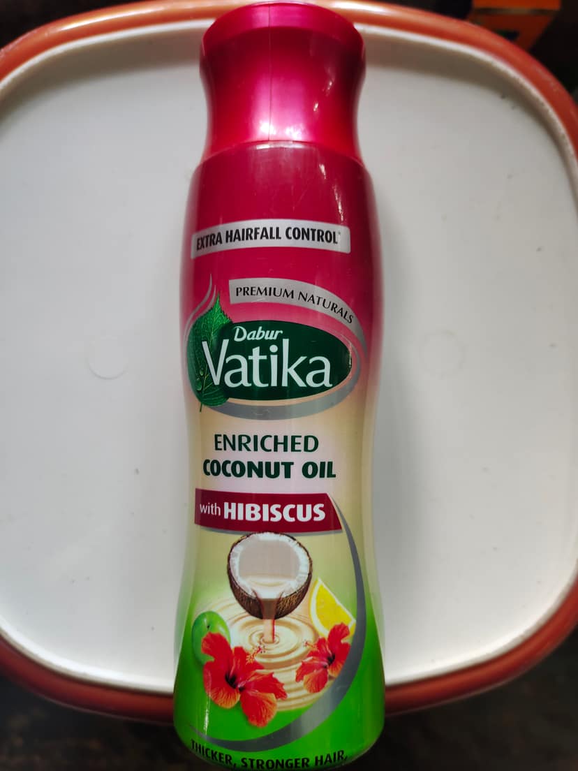Dabur vatika enriched coconut oil with hibiscus