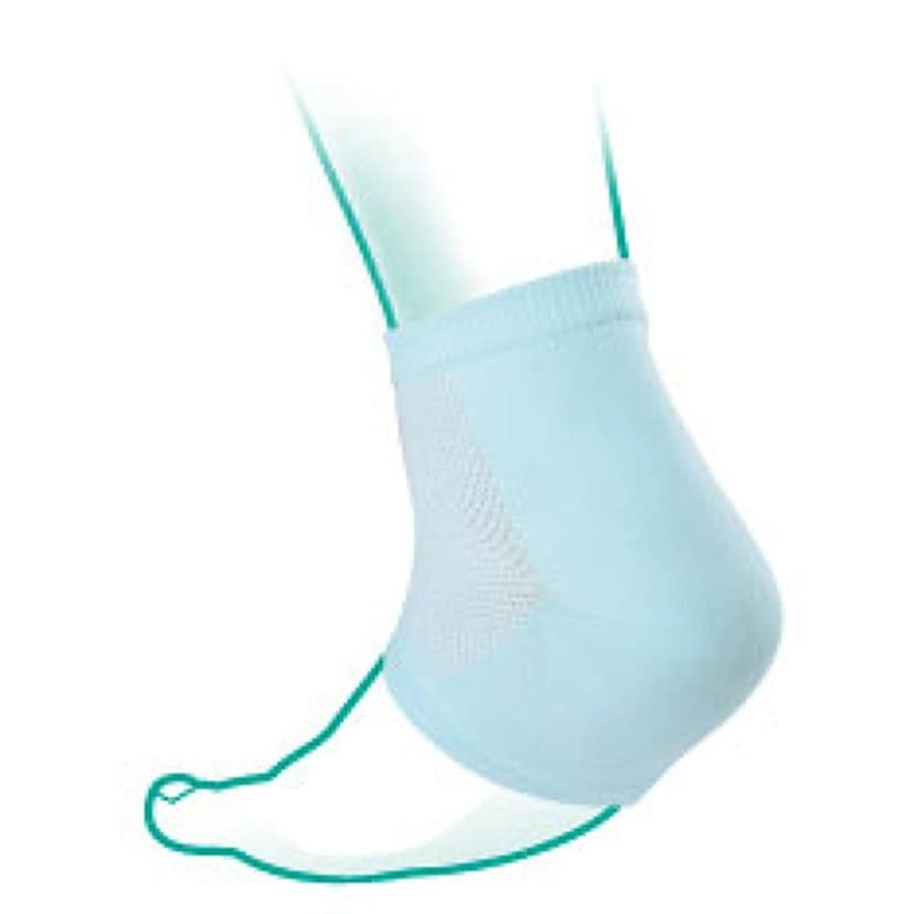 Oppo Gel Heel Socks (Blue)