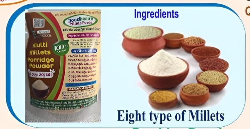 Multi Millet Porridge Powder - 100% Natural view 2