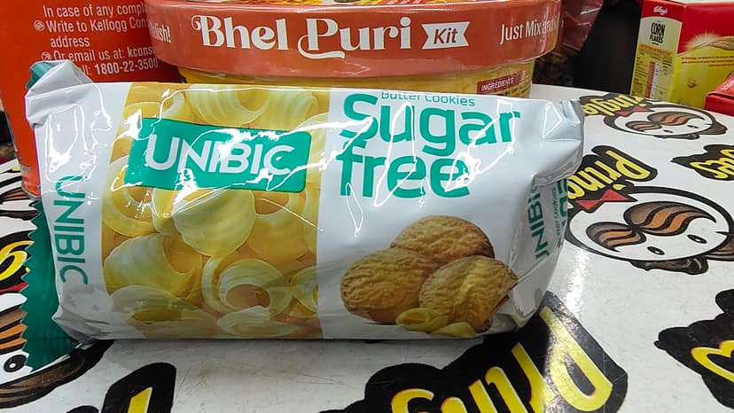 Unibic sugar free butter cookies