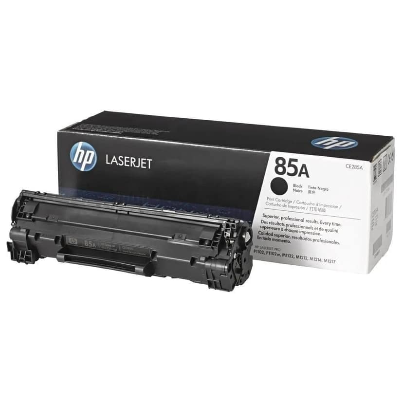 HP 85A Original LaserJet Toner Cartridge, Black view 2