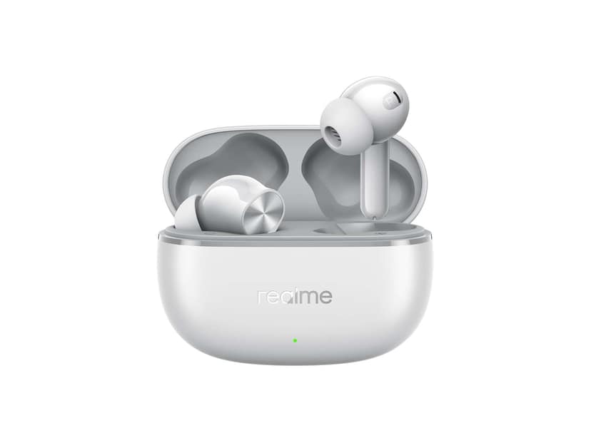 Realme Buds T200 Lite Earbud Bluetooth in Ear Earbuds, 4 Mic, AI ENC for Calls, 48 Hours Total Playback with Fast Charging and Low Latency Gaming - Storm Grey