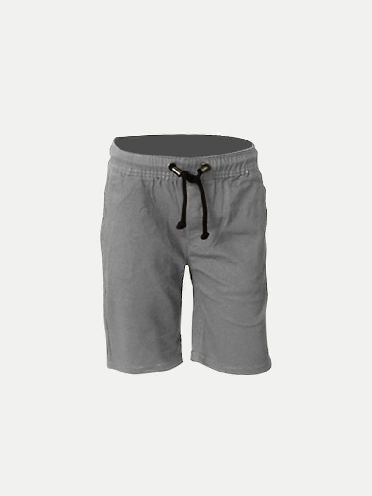 Boys Light Grey Chino Shorts