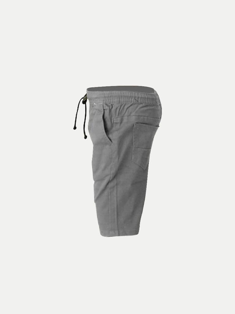 Boys Light Grey Chino Shorts view 3