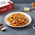 Fresho Honey Mustard Chicken - Fresh & Juicy, Marinated, Ready To Cook, 1 kg (40-48 pcs 15-20 g)