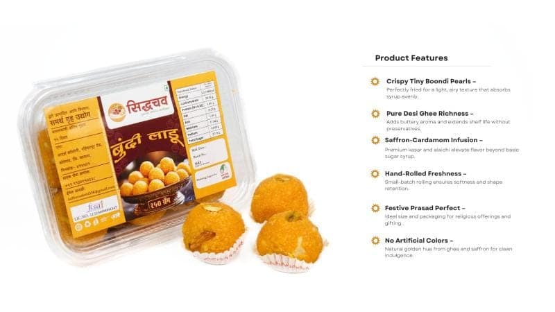Bundi Ladoo250g view 3