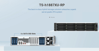 Rackmount Enterprise TS-h1887XU-RP-E2334-16G