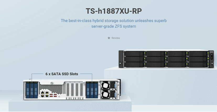 Rackmount Enterprise TS-h1887XU-RP-E2334-16G