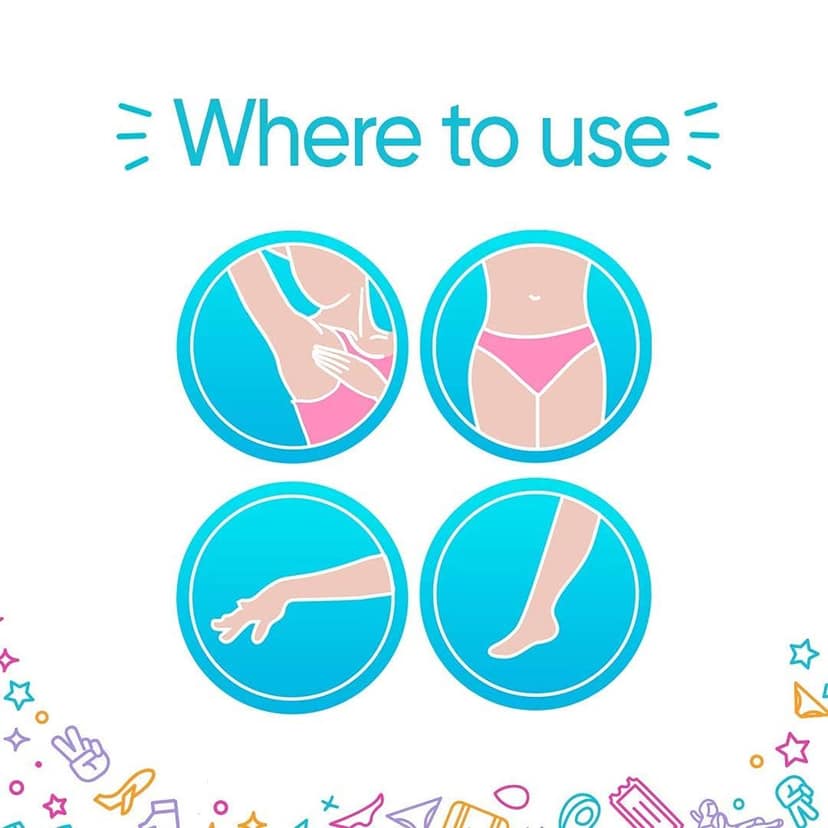 Max Mini Shave for Ladies, Portable Shaving Kit with 3 Blades, Pink and Blue view 5