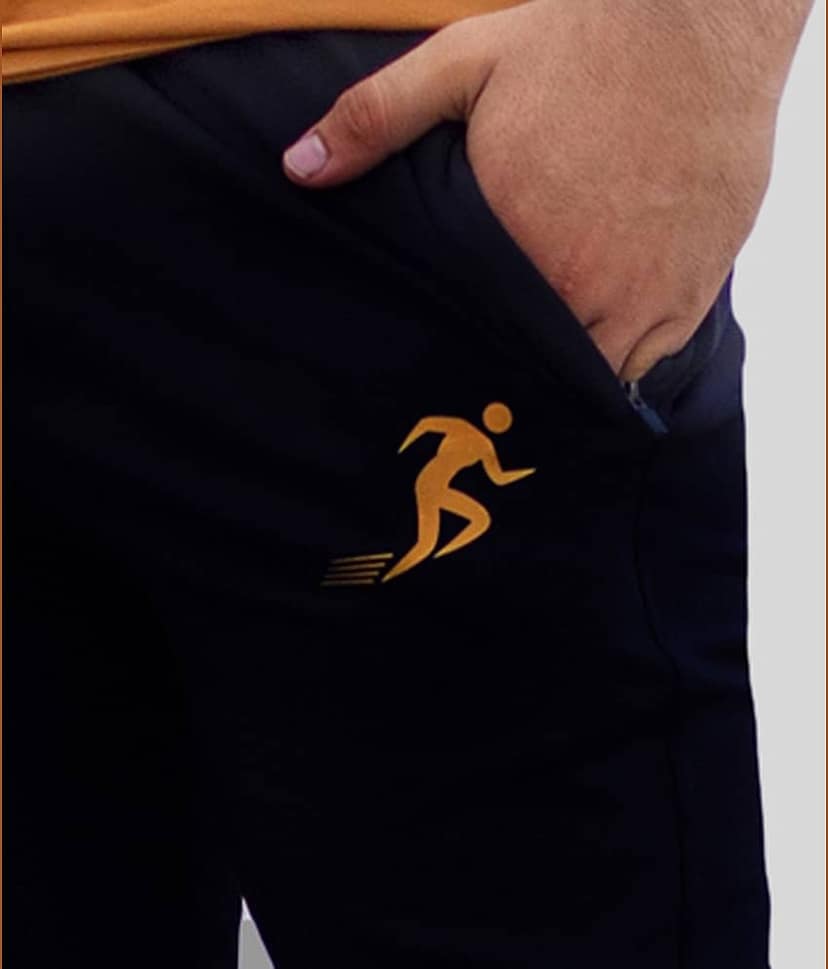 VAPOUR - Black Blended Men's Trackpants ( Pack of 1 ) view 2
