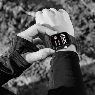 T800 Ultra Smart Watch with Black Strap, Bluetooth Connectivity, Fitness Tracking, HD Display view 4