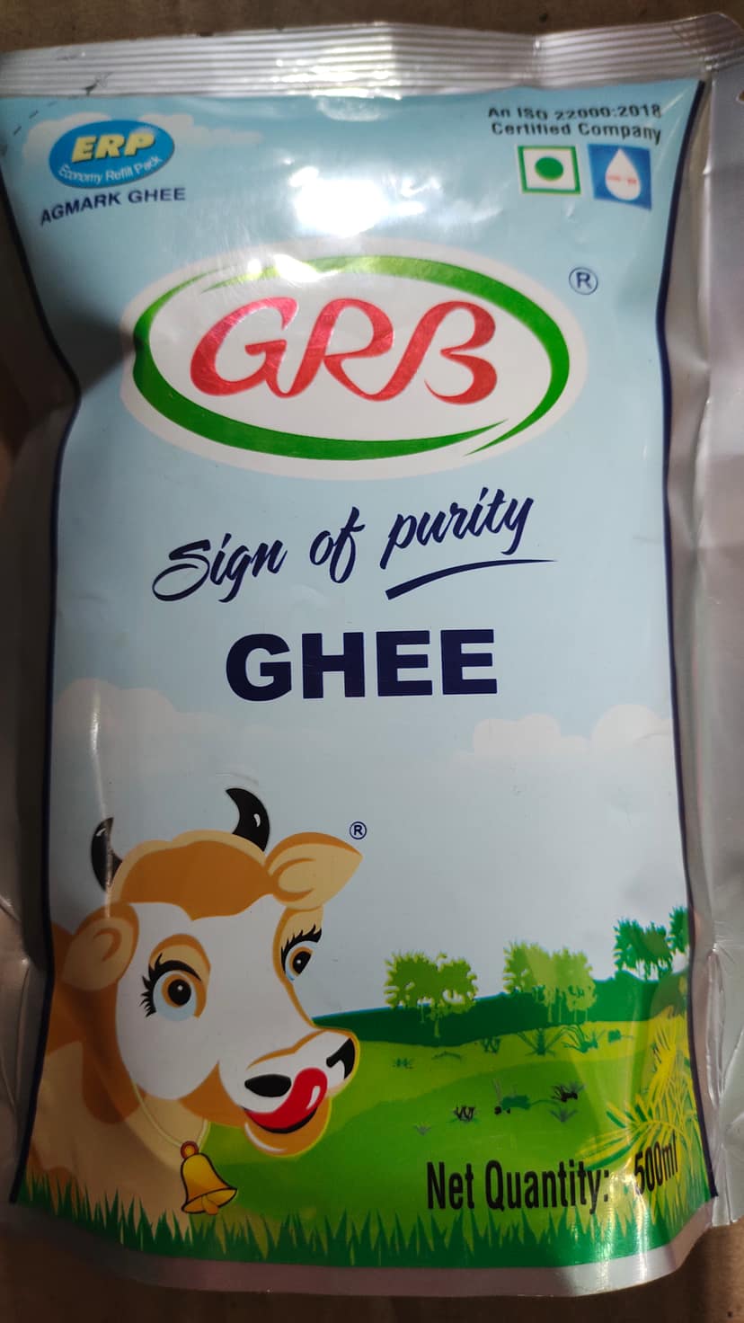 Grb ghee pouch