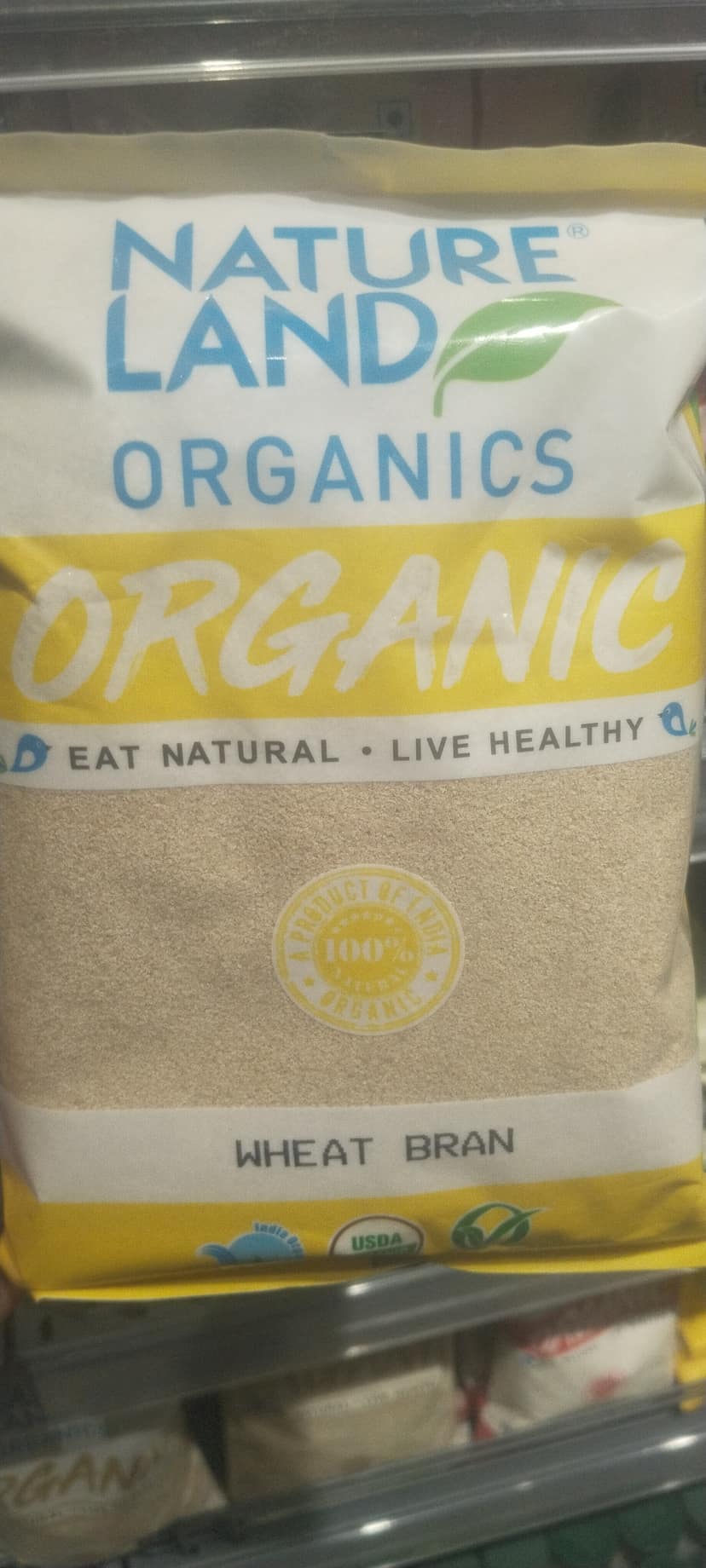Nature land organic Wheat bran