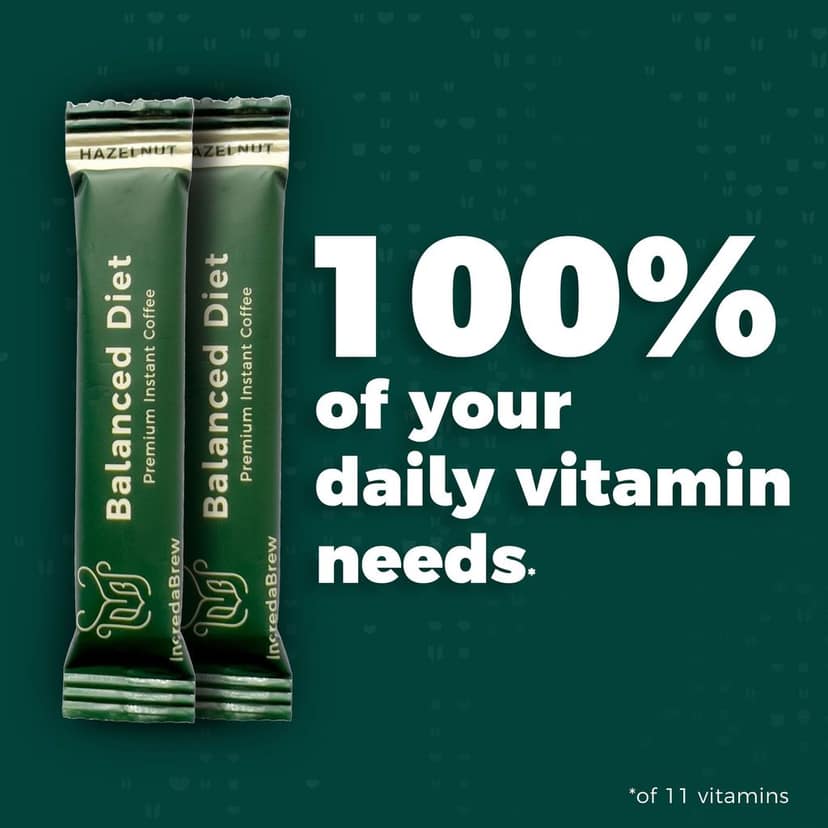 Hazelnut Wellness Instant Coffee view 4