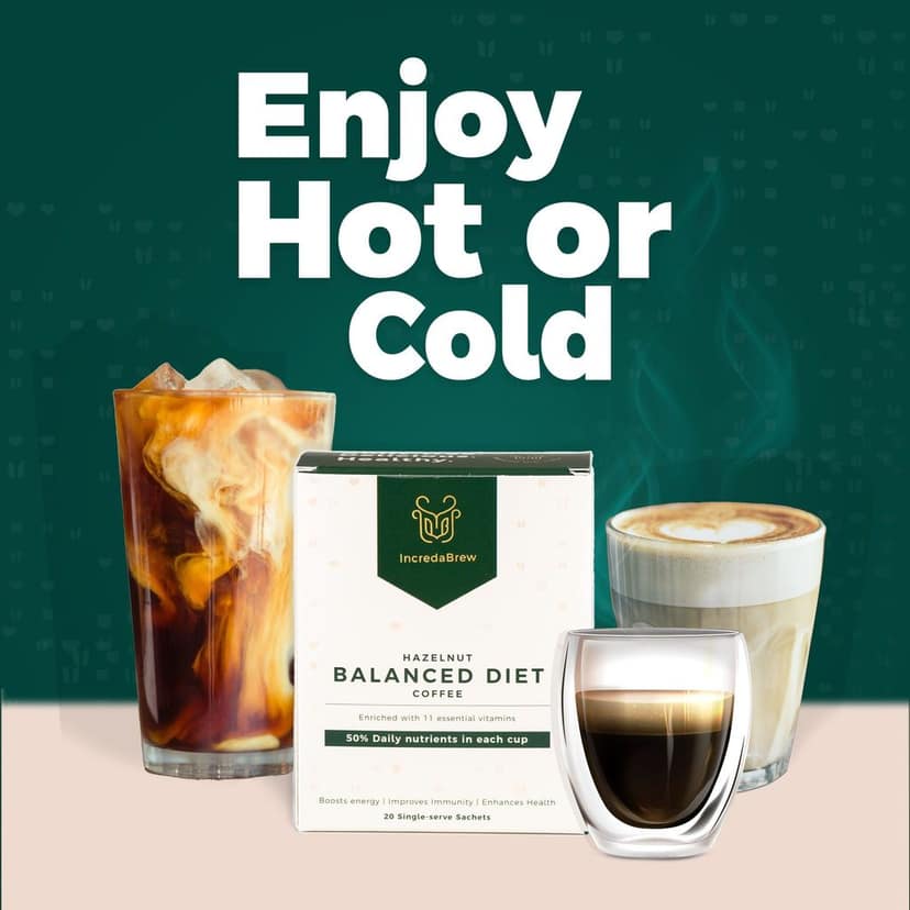 Hazelnut Wellness Instant Coffee view 5