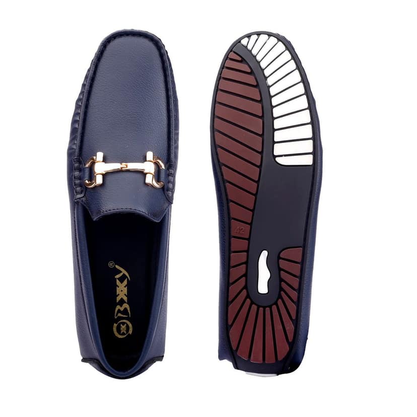 New Latest Men's Faux Leather Slip-on Loafers view 5