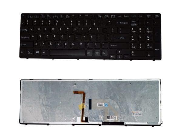 Sony Laptop Keyboard Replacement for VAIO SVE15 SVE 15 Series (with Backlight)
