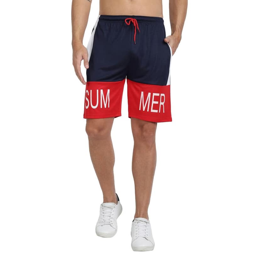 FTX Men Cut & Sew Printed Shorts view 2