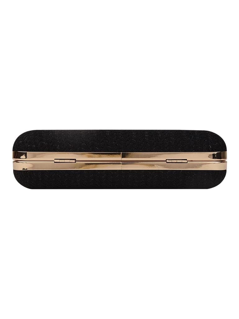 Vdesi Shimmer Black Clutch view 4