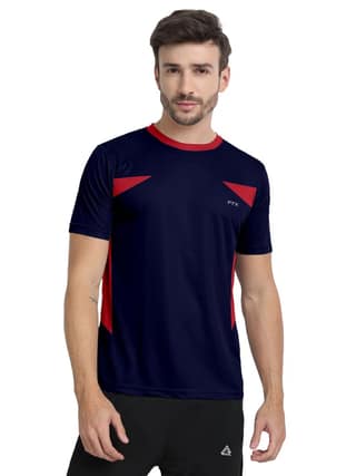 FTX Men Drifit Colorblock Half Sleeve Tshirt