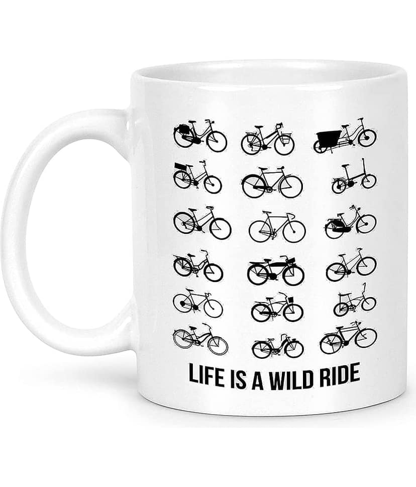 Idream Quote Printed Ceramic Coffee Mug 1 Pcs 330 mL view 2
