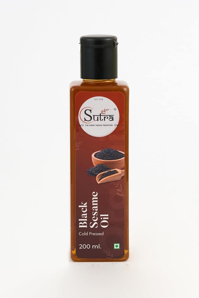Sutra Black Sesame Premium Oil, 200 ml