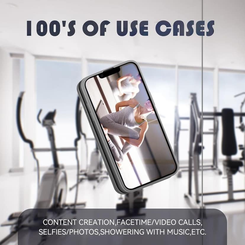 Double-Sided Suction Cup Phone Case Mount, Anti Slip Silicon Sticky Phone Stand for iPhone and Android, Hands-Free Strong Grip Holder for Selfies and Videos (Multicolor) view 5