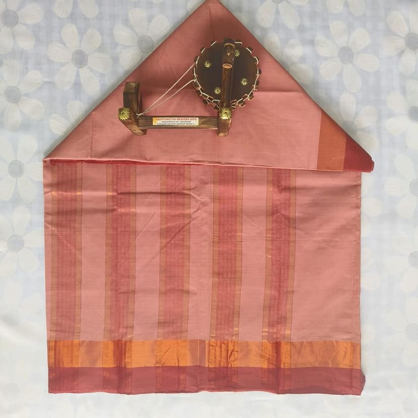Pure Cotton Saree with Blouse view 2