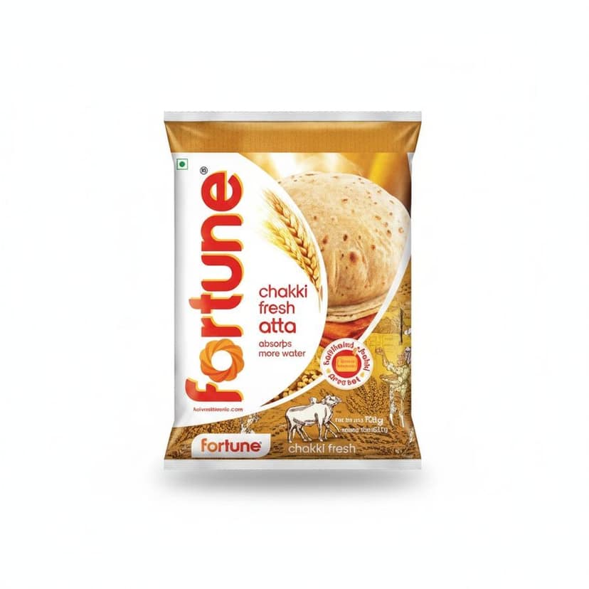 Fortune Chakki Fresh Atta - 15 kg - One bag