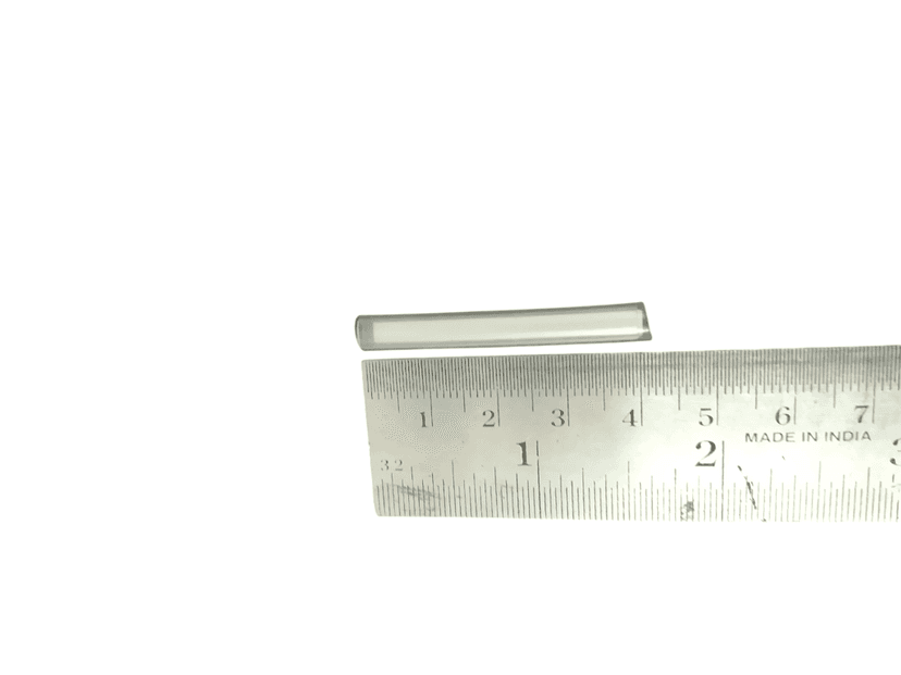 Ribbon Mass Fiber Optic Fusion Splice Sleeves 40mm, D-Shape Single Ceramic Strength Member, accommodate up to 12 fibers, 100PCS view 3