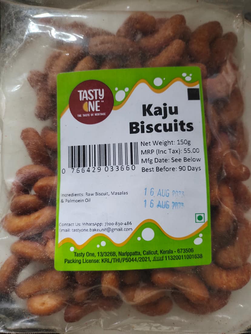 Tasty One kaju biscuit