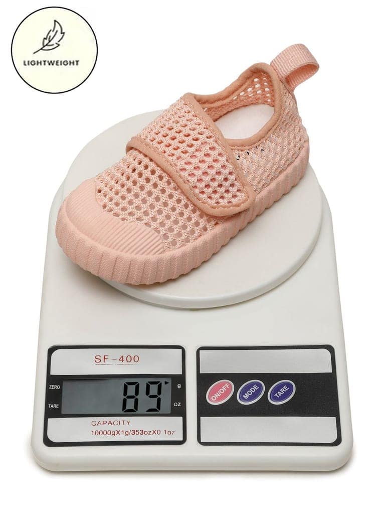 AIRY Toddlers' First Step Breathable Shoes - Peach (Unisex) view 5
