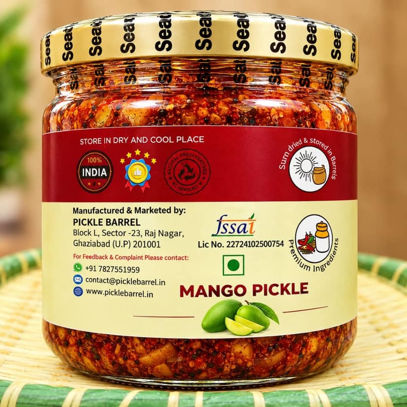 Bharwa Red chilli pickle 250 Gms view 3