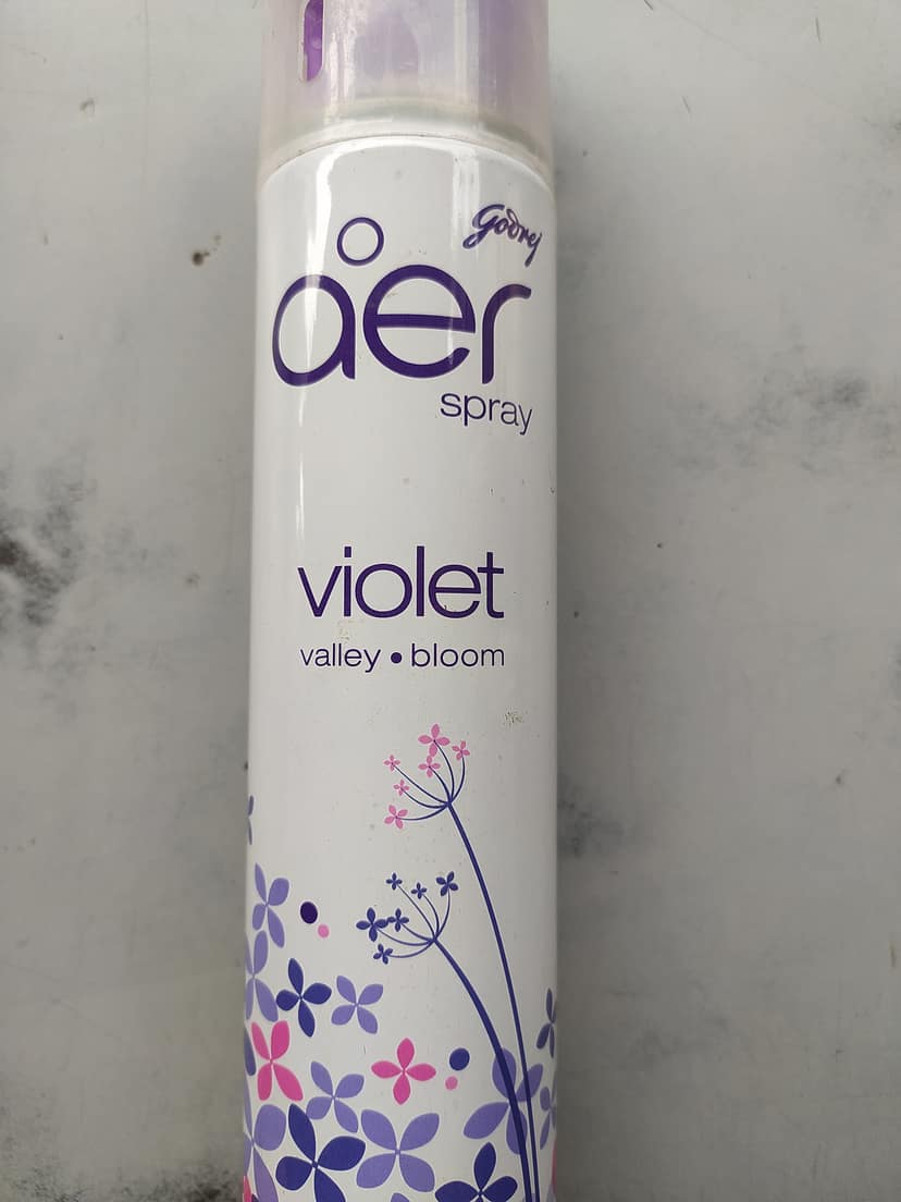 Godrej Aer Spray Violet Valley bloom