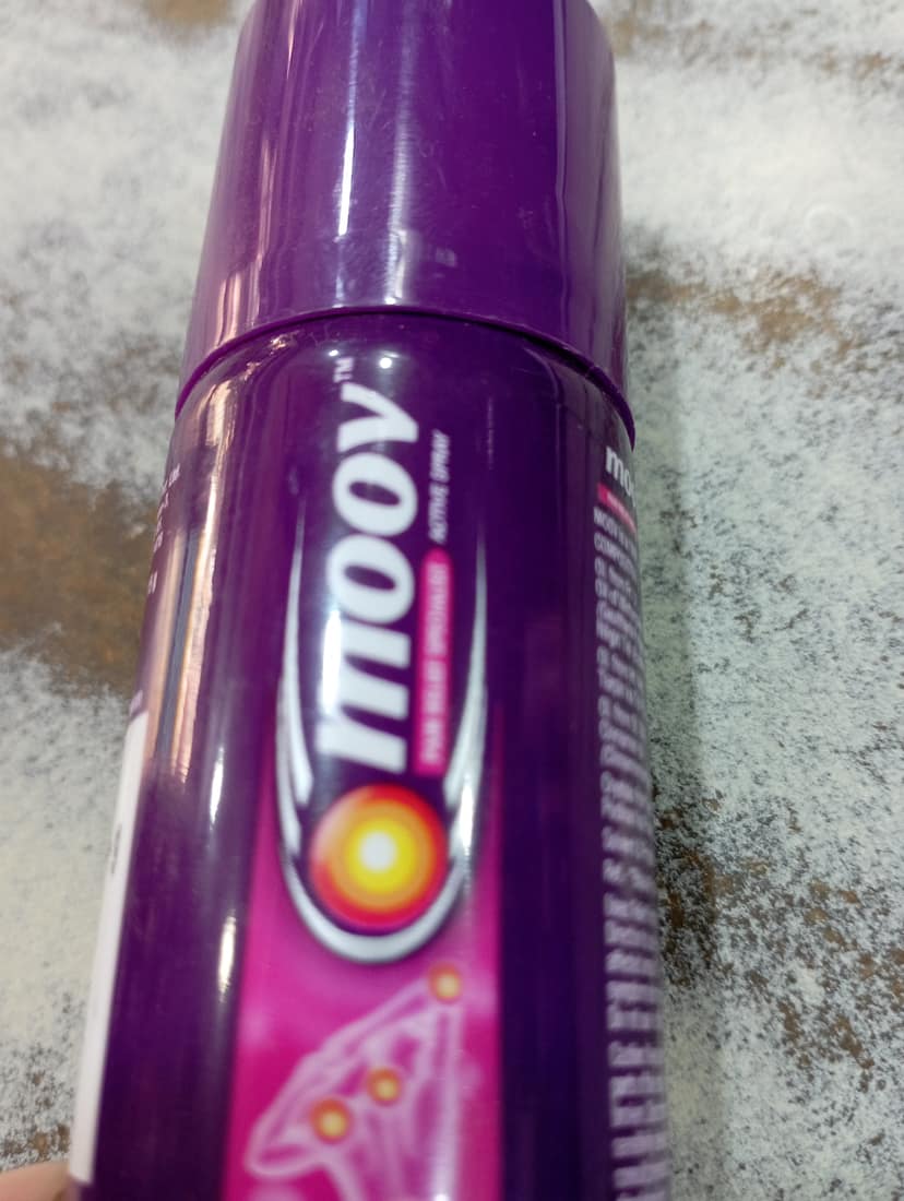 Moov pain relief specialist active spray