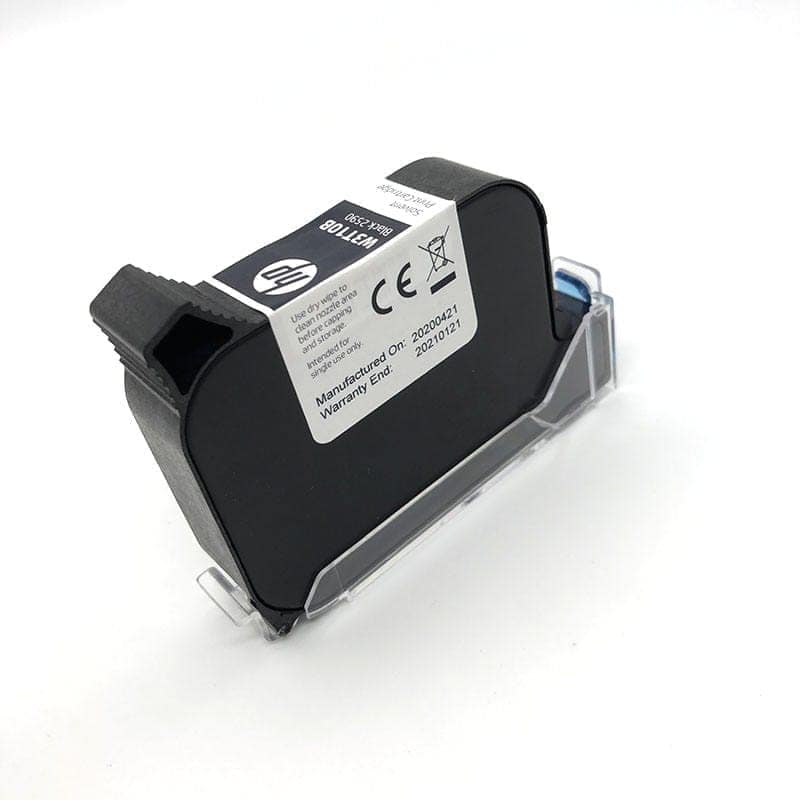 HP W3T10B / 2590 Solvent Black Ink Cartridge Compatible for Handheld Inkjet Printer W3T10B, 2590 Solvent Print Cartridge (W3T10B / 2590) view 2