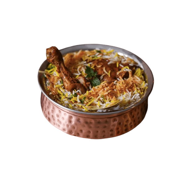 Hyderabadi Gongura Chicken Biryani