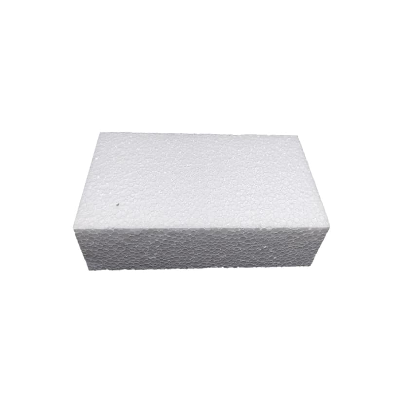 Styrofoam Rectangular Cake Dummy For Baking (4 x 6 Inch)