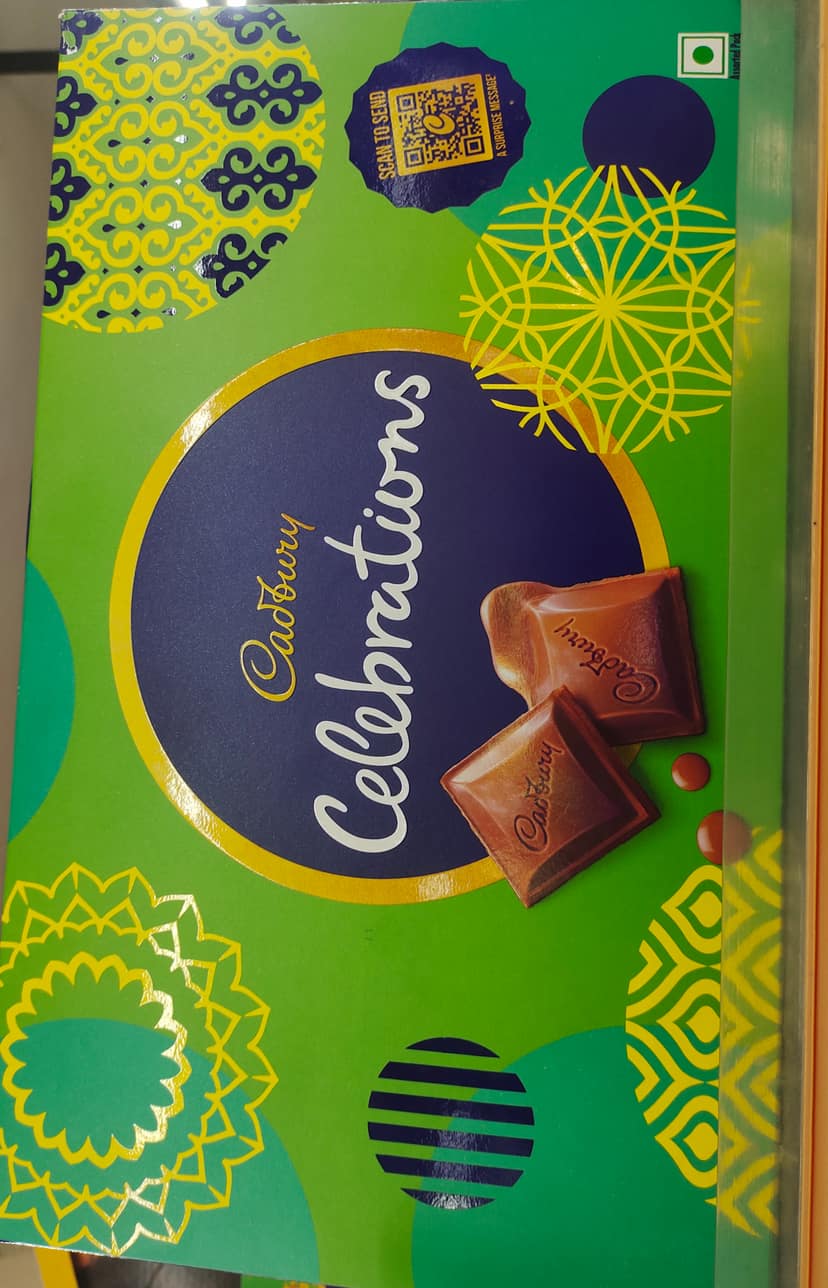 Cadbury celebrations box