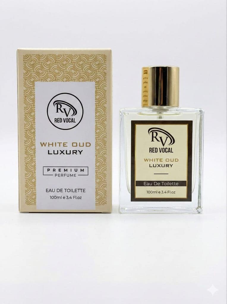Red Vocal White Oud Luxury Premium Eau De Toilette – Unisex 100 ml | Bold, Elegant & Long-Lasting Fragrance