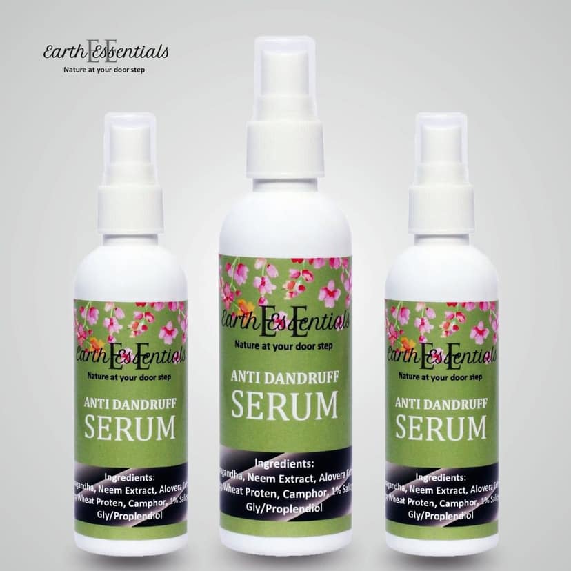 Anti Dandruff Serum is formulated to bring long-term relief to dry, flaky scalps. Ashwagandha and Neem tree ingredients help to maintain Scalp view 2