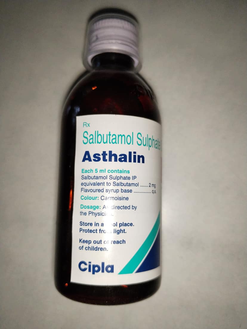 Cipla Asthalin salbutamol sulphate syrup