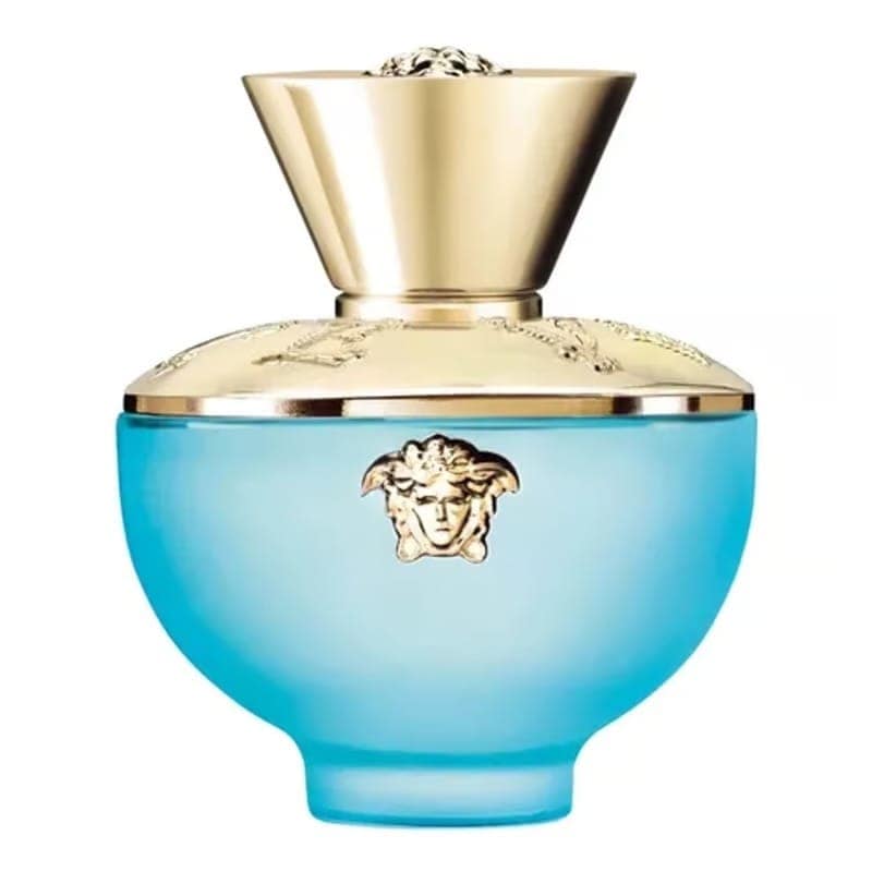 Versace Pour Femme Dylan Turquoise Eau De Toilette for Women – 100ml/3.4 fl oz Set of 2 view 3