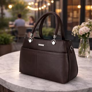 Women’s Premium Handbag | Stylish PU Leather Shoulder & Hand Carry Bag | Spacious Daily Use Office Bag