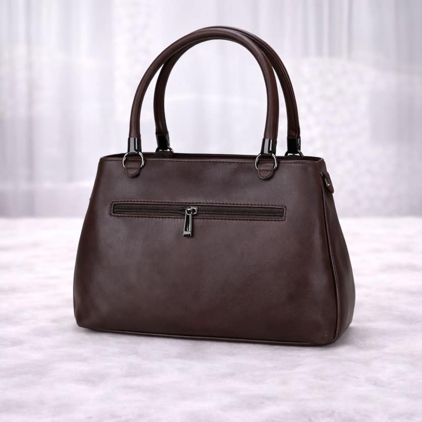 Women’s Premium Handbag | Stylish PU Leather Shoulder & Hand Carry Bag | Spacious Daily Use Office Bag view 3