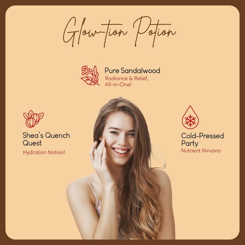 Careberry's Sunny Sandal Brightening Handcrafted Face & Body Bar | Illuminate with Sandalwood Secrets 100gm view 7